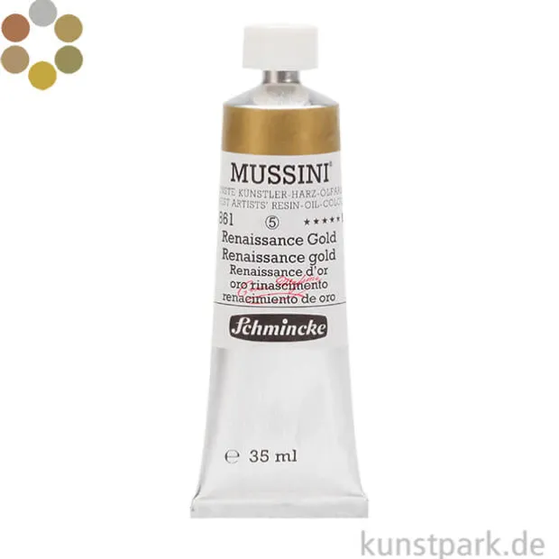 Schmincke MUSSINI Ölfarben Gold 35 ml