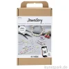 Schmuck Starter Bastelset mit viel Zubehör - Leuchtende Farben