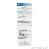 Schmuck Verschlüsse Mix, 8 verschiedene Sorten, 370 Teile