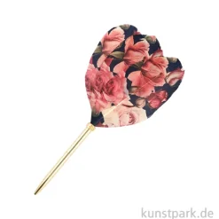 Schreibfeder - Rosen Design, 19 cm