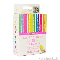 Sennelier Ölpastellstifte - 6er Set, Fluofarben