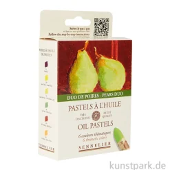 Sennelier Ölpastellstifte - 6er Set, Birnen