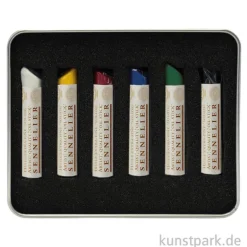 Sennelier Ölsticks - 6er Set, Mini Test Pack