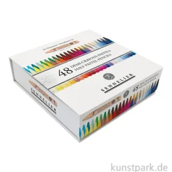 Sennelier Pastellstifte Set - 48 halbe Pastellstifte in Kartonbox