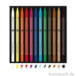 Sennelier Pastellstifte Set - 12 Pastellstifte in Kartonbox