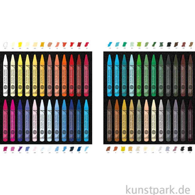 Sennelier Pastellstifte Set - 48 halbe Pastellstifte in Kartonbox