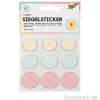 Siegel Sticker - CANDY, 9 Stück