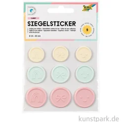 Siegel Sticker - CANDY, 9 Stück