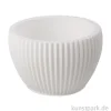 Silikon Gießform - Dekoschale geriffelt, ø 9 cm, Höhe 6 cm