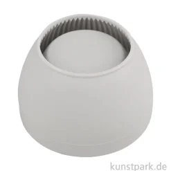 Silikon Gießform - Dekoschale geriffelt, ø 9 cm, Höhe 6 cm