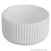 Silikon Gießform - Schale geriffelt, Durchmesser 11 cm, Höhe 6,5 cm
