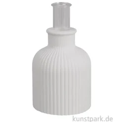 Silikon Gießform - Vase geriffelt, Durchmesser 8,3 cm, Höhe 9,5 cm