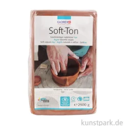 Soft-Ton terracotta, lufthärtend