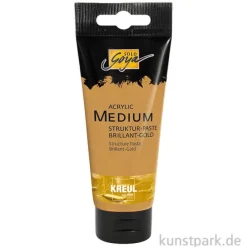 Solo Goya Acryl Strukturpaste, Brillant-Gold, 100 ml
