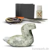 Speckstein Set - Ente mit Zubehör