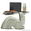 Speckstein Set - Hase mit Zubehör