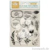 Stamperia Acrylic Stamps - Masquerade Flowers and Labels
