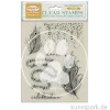 Stamperia Acrylic Stamps - Masquerade Feathers