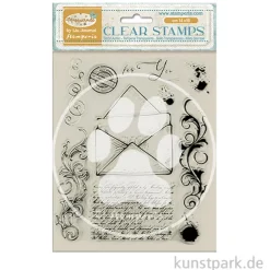 Stamperia Acrylic Stamps - Masquerade Letter