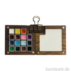 Stamperia Create Happiness Mini Aquarellkasten mit 15 Farben