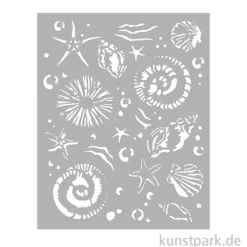 Stamperia Schablone - Silent Sea Starfish, 20 x 25 cm