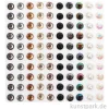 Strasssteine selbstklebend, Metall- & Perlfarben, 5 mm, 100 Stück