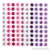 Strasssteine selbstklebend, Pink & Lilatöne, 5 mm, 100 Stück