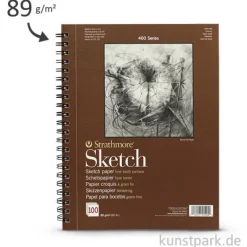 Strathmore Artist Paper 400 - Skizzenpapier, 100 Blatt, 89g