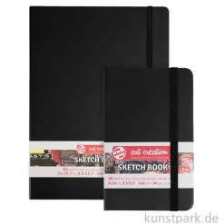 Talens Art Creation - Skizzenbuch Schwarz, 80 Blatt, 140g