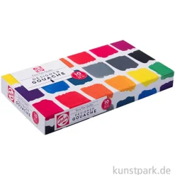 Talens Gouache Set Extra Fine - Basis Set, 10 x 20 ml Tuben