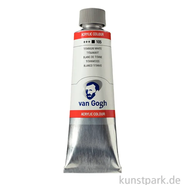Talens VAN GOGH Acrylfarbe, 150 ml Tube, Titanweiß