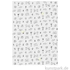 Transparentpapier Silver Style, Christliche Symbole, A4, 5 Blatt, 115g