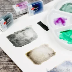 WHITE NIGHTS Aquarellfarben - Granulierend